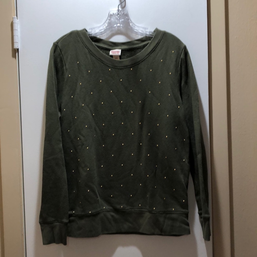 Green sweater
